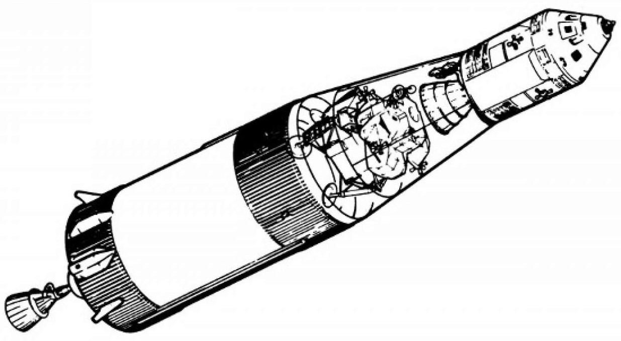Аполлон Сатурн 5 схема